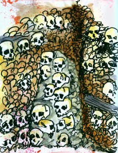 Knochen-Kirche von Alcantarilha