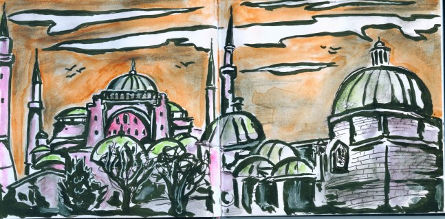 Istanbul-Zeichnung