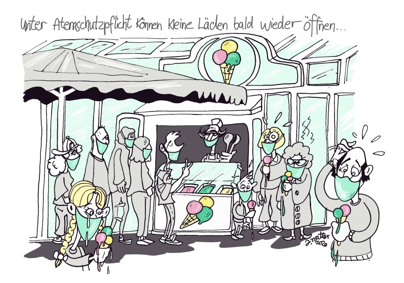 10.Corona kleine Läden Eis